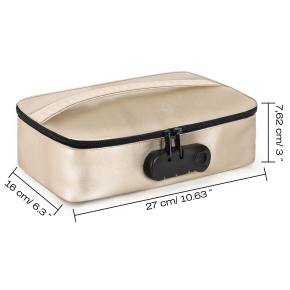 Сумочка для хранения секс-игрушек Discreet Box Luxury Gold