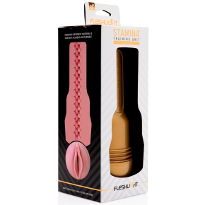 Набор Fleshlight Stamina Training Value Pack: мастурбатор, крепление, смазка, очиститель, порошок