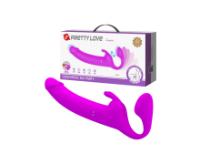 Безремневой страпон с вибрацией Zanini