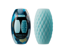 Нереалистичный мастурбатор Athena, голубой