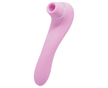 Стимулятор Smoooch Clitoral Suction & Vibration, розовый