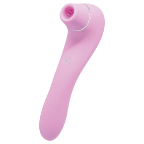 Стимулятор Smoooch Clitoral Suction & Vibration, розовый
