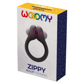 Эрекционное кольцо Zippy Vibrating Ring With Bullet