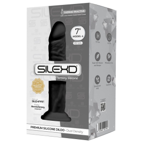 Фаллоимитатор на присоске SilexD Model 4 7", черный