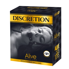 Кляп-шар на регулируемых ремешках Discretion