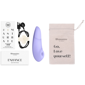 Клиторальный стимулятор с вибрацией Womanizer Enhance, сиреневый