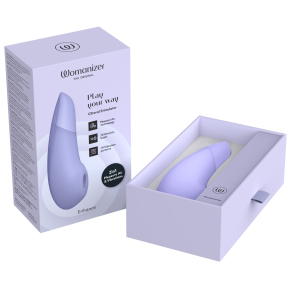 Клиторальный стимулятор с вибрацией Womanizer Enhance, сиреневый