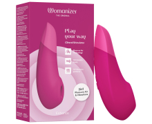 Клиторальный стимулятор с вибрацией Womanizer Enhance, розовый