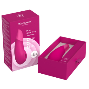 Клиторальный стимулятор с вибрацией Womanizer Enhance, розовый
