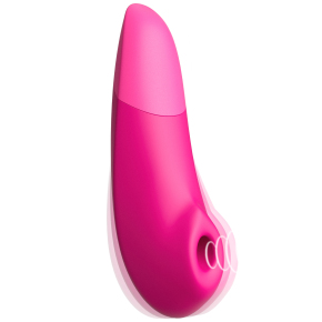 Клиторальный стимулятор с вибрацией Womanizer Enhance, розовый