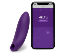 Бесконтактный клиторальный стимулятор We-Vibe Melt 2, фиолетовый