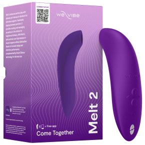 Бесконтактный клиторальный стимулятор We-Vibe Melt 2, фиолетовый