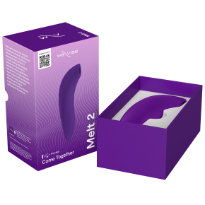 Бесконтактный клиторальный стимулятор We-Vibe Melt 2, фиолетовый