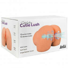 Мастурбатор-вагина с вибрацией и всасыванием Cutie Lush