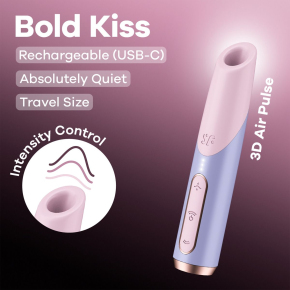 Вакуумный стимулятор клитора Satisfyer Bold Kiss