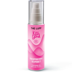 Съедобное массажное масло The Luff Kiss Land Raspberry Sorbet, 75 мл