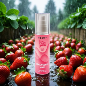 Съедобное массажное масло The Luff Kiss Land Strawberry Jam, 75 мл