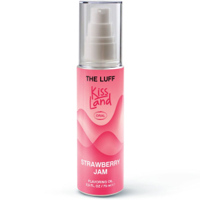 Съедобное массажное масло The Luff Kiss Land Strawberry Jam, 75 мл