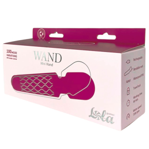 Вибромассажер Lola Games Mini Wand, фиолетовый