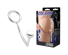 Анальный стимулятор с кольцом на пенис Stainless Steel Anal Hook & Cock Ring