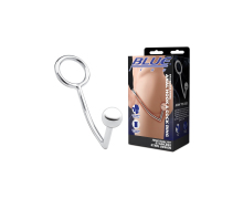 Анальный стимулятор с кольцом на пенис Stainless Steel Anal Hook & Cock Ring