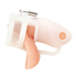 Клетка для пениса Silicone Small 2 in Cock Cage With Ball Divider, белая