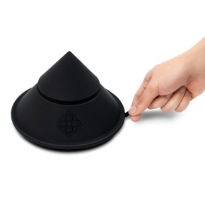 Конусный вибромассажер с 2 насадками The Cowgirl Cone