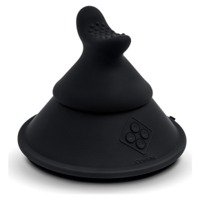 Конусный вибромассажер с 2 насадками The Cowgirl Cone