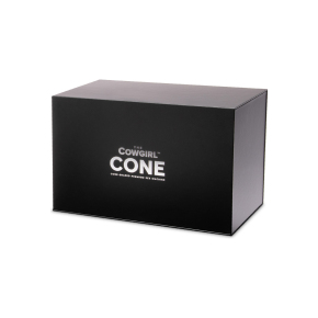 Конусный вибромассажер с 2 насадками The Cowgirl Cone