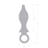 Металлический плаг с кольцом BlueLine Stainless Steel Metal Tapered Butt Plug With Loop Hardware