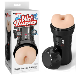 Мастурбатор-анус в колбе Pipedream Wet Bussies Super Bangin' Butthole