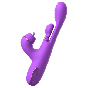 Вибратор с тройной стимуляцией Pipedream Fantasy For Her IntiMotion Pulse Pro