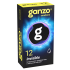 Супертонкие презервативы Ganzo Invisible, 12 шт.