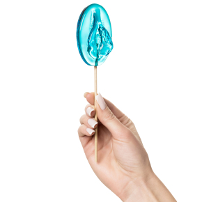 Леденец со вкусом блю кюрасао Sosuчki «Вагинка Blue Curacao», 50 г