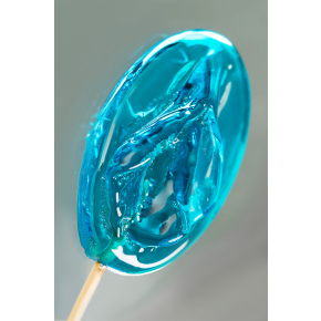 Леденец со вкусом блю кюрасао Sosuчki «Вагинка Blue Curacao», 50 г