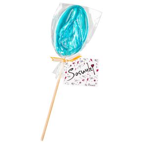 Леденец со вкусом блю кюрасао Sosuчki «Вагинка Blue Curacao», 50 г