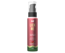 Массажный гель с согревающим эффектом и ароматом арбуза Intt Lick Me Watermelon, 50 мл
