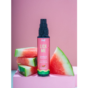 Массажный гель с согревающим эффектом и ароматом арбуза Intt Lick Me Watermelon, 50 мл