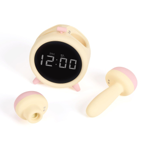 Смарт стимулятор-будильник Naughty Clock с вакуумной стимуляцией и вибрацией
