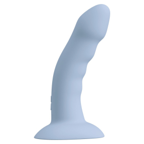 Вибростимулятор на присоске Orion You2Toys Heart Guy, голубой, 17&times;3.8 см