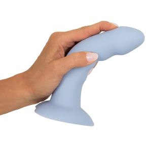 Вибростимулятор на присоске Orion You2Toys Heart Guy, голубой, 17&times;3.8 см