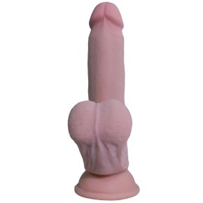 Телесный реалистичный фаллоимитатор Horney Emperor