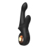 Черный вибратор-кролик Mystery