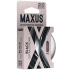 Черные утолщенные презервативы Maxus Extra Strong, 3 шт.