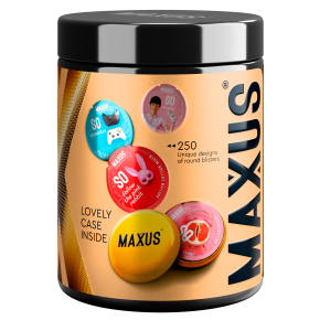 Точечные презервативы Maxus 2000 Amazing Dots, 12 шт.