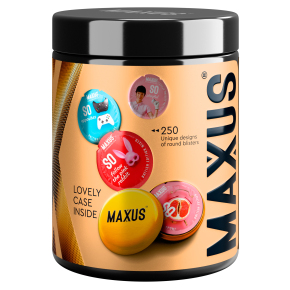 Точечные презервативы Maxus 2000 Amazing Dots, 15 шт.