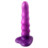 Дилдо с витым рельефом Flow Unicorn, фиолетовый