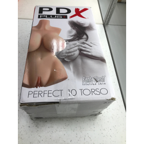 Мастурбатор-торс Pipedream PDX Plus Perfect 10 Torso, телесный (УЦЕНКА)