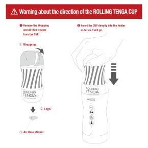 Набор Tenga Vacuum Gyro Roller 3s: мастурбатор и устройство для вакуума и вращения