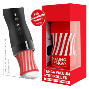 Набор Tenga Vacuum Gyro Roller 3s: мастурбатор и устройство для вакуума и вращения